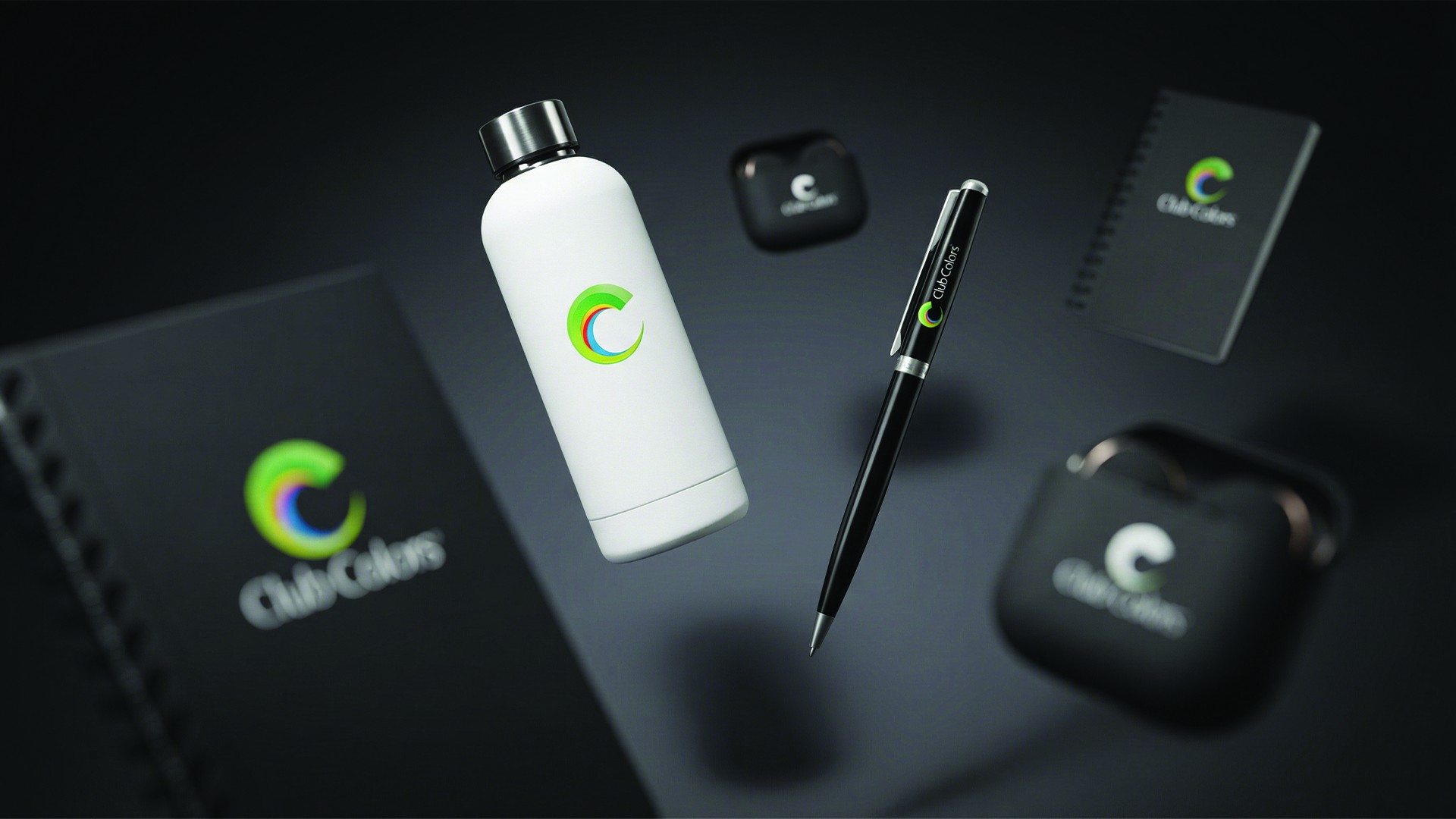 Club Colors branded merchandise